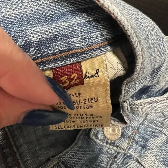 7 For All Mankind Blue Jeans - Picture 5 of 5